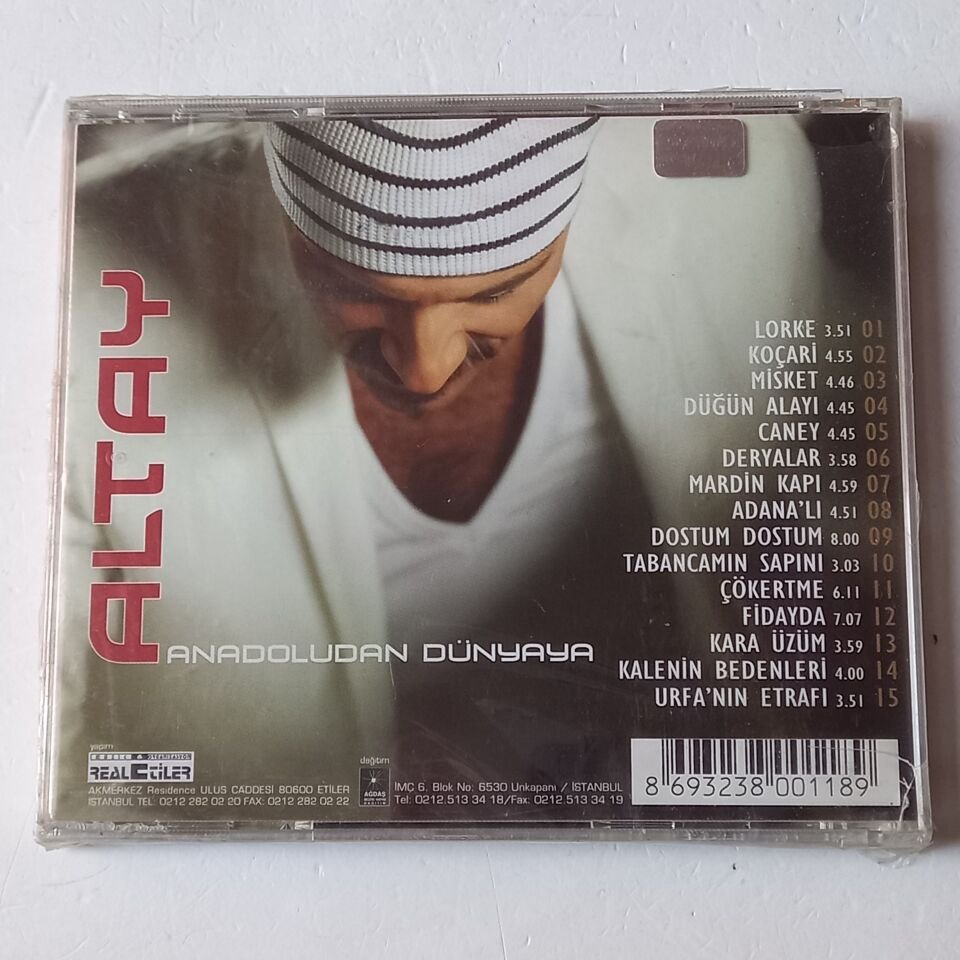 ALTAY – ANADOLUDAN DÜNYAYA (2004) - CD AMBALAJINDA SIFIR