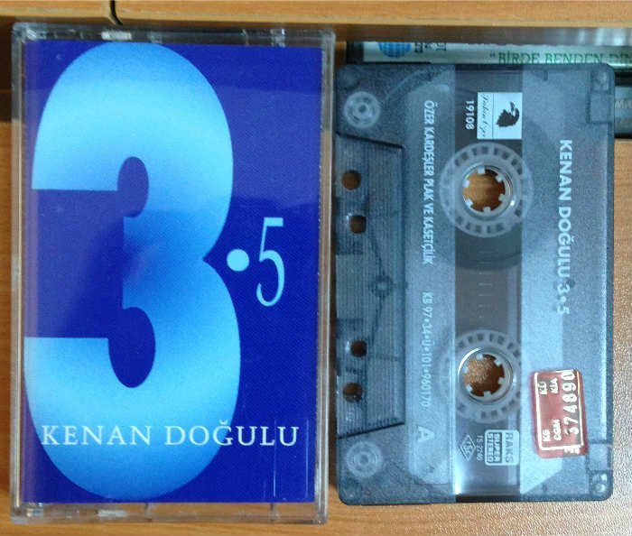 KENAN DOĞULU 3.5 KASET 2.EL