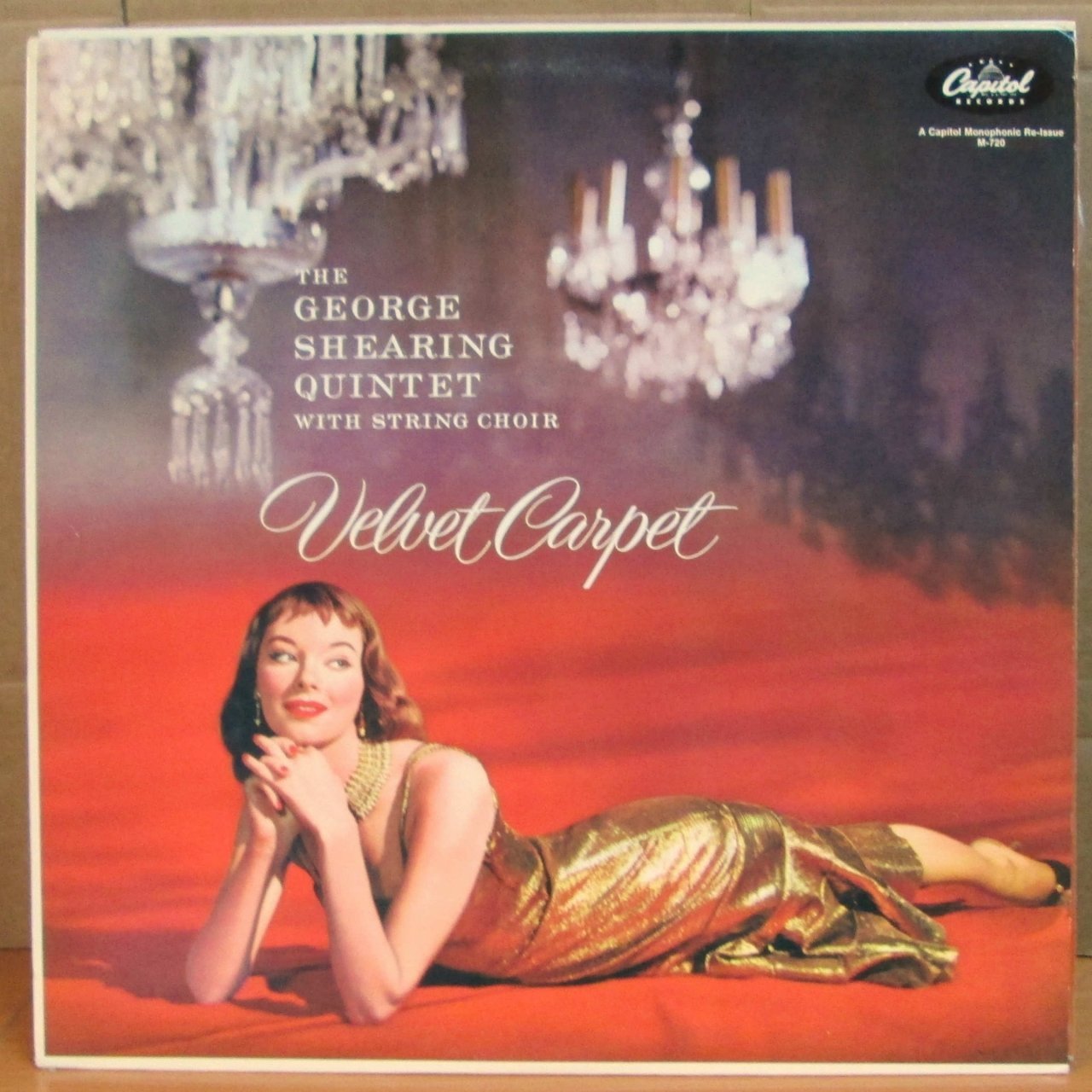 GEORGE SHEARING QUINTET - VELVET CARPET LP 2.EL