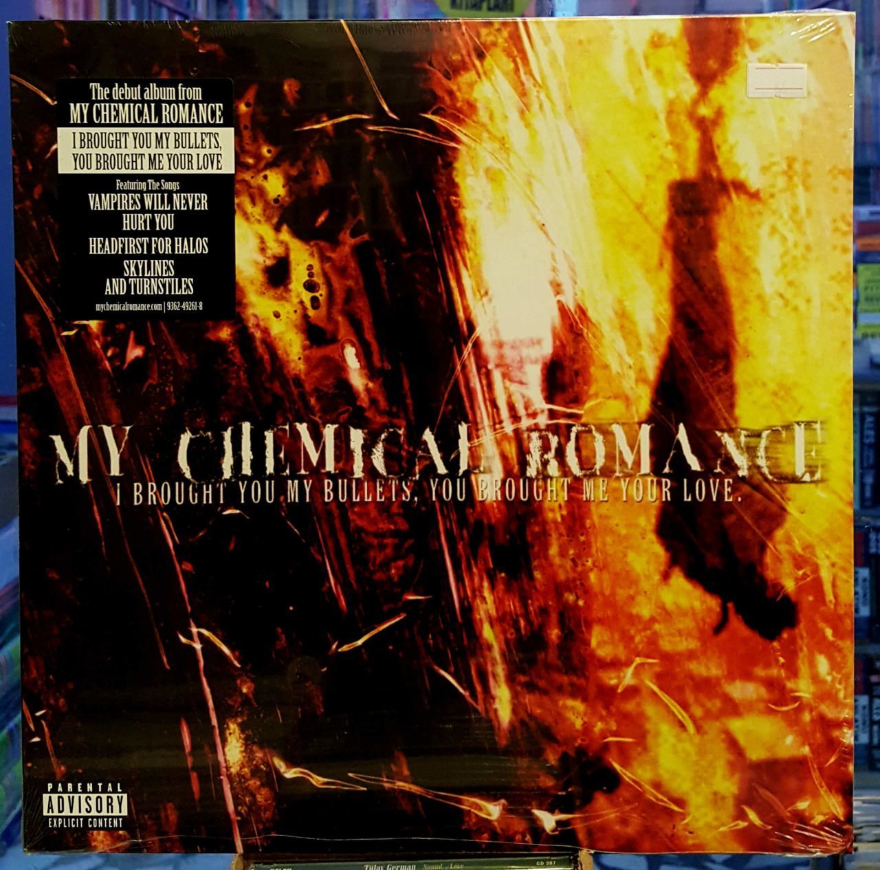 MY CHEMICAL ROMANCE - I BROUGHT YOU MY BULLETS , YOU BROUGHT ME YOUR LOVE (2002) - LP 2009 EDITION MADE IN USA SI8FIR PLAK