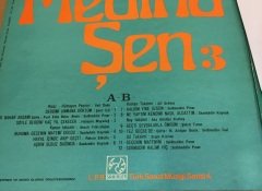 MEDİHA ŞEN - 3 1974 2.EL PLAK