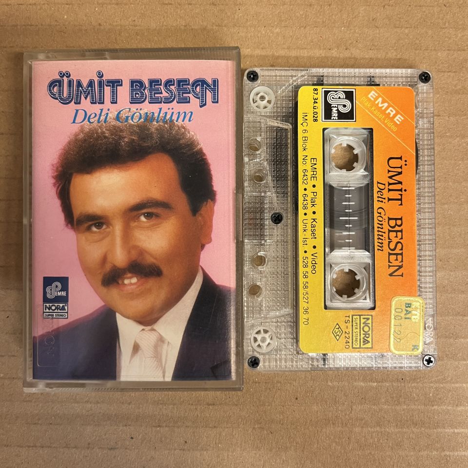 ÜMİT BESEN - DELİ GÖNLÜM (1987) - KASET 2.EL