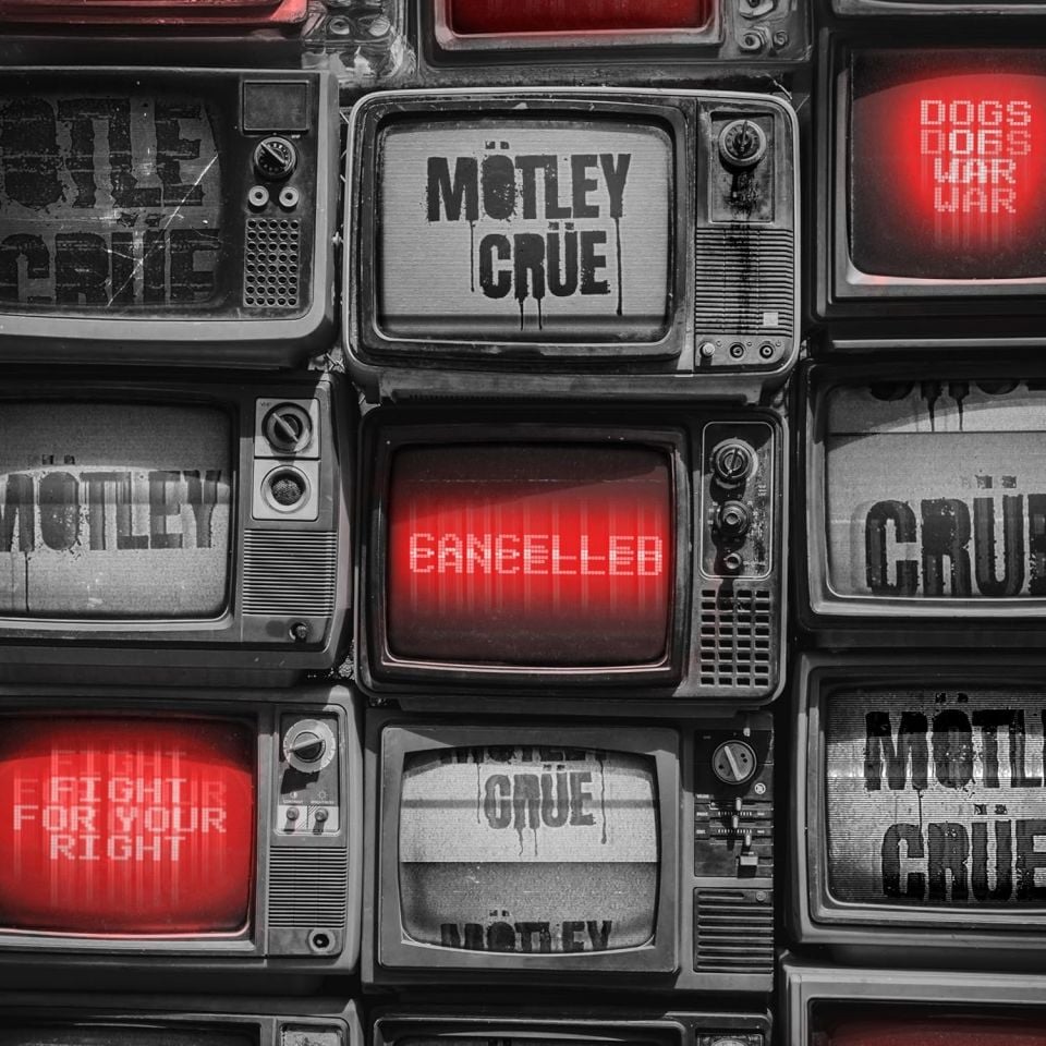 MÖTLEY CRUE - CANCELLED (2024) - LP RED & BLACK SPLATTER EDITION SIFIR PLAK