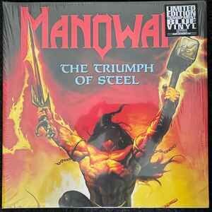 MANOWAR – THE TRIUMPH OF STEEL (1992) - 2LP 2024 REISSUE LIMITED EDITION SILVER COLOURED VINYL SIFIR PLAK