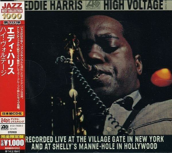EDDIE HARRIS – HIGH VOLTAGE (1969) - CD 2013 REISSUE AMBALAJINDA SIFIR