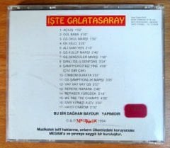 İŞTE GALATASARAY - MÜZİKOTEK CD 2.EL