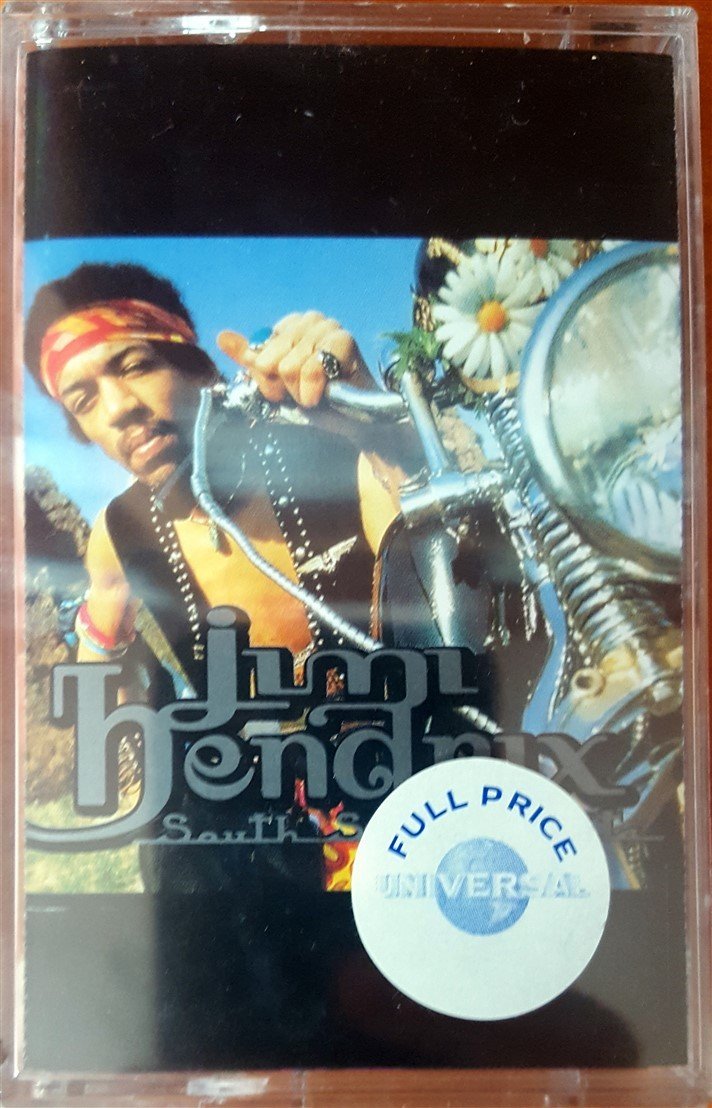 JIMI HENDRIX - SOUTH SATURN DELTA (1997) BMG CASSETTE MADE IN TURKEY ''NEW''