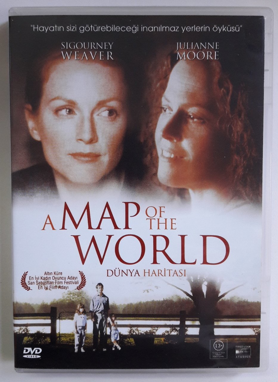 DÜNYA HARİTASI - A MAP OF THE WORLD - SIGOURNEY WEAVER - JULIANNE MOORE - DVD 2.EL