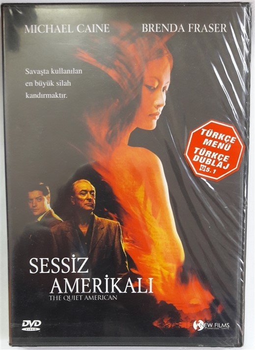 SESSİZ AMERİKALI - THE QUIET AMERICAN - MICHAEL CAINE - BRENDA FRASER - DVD SIFIR