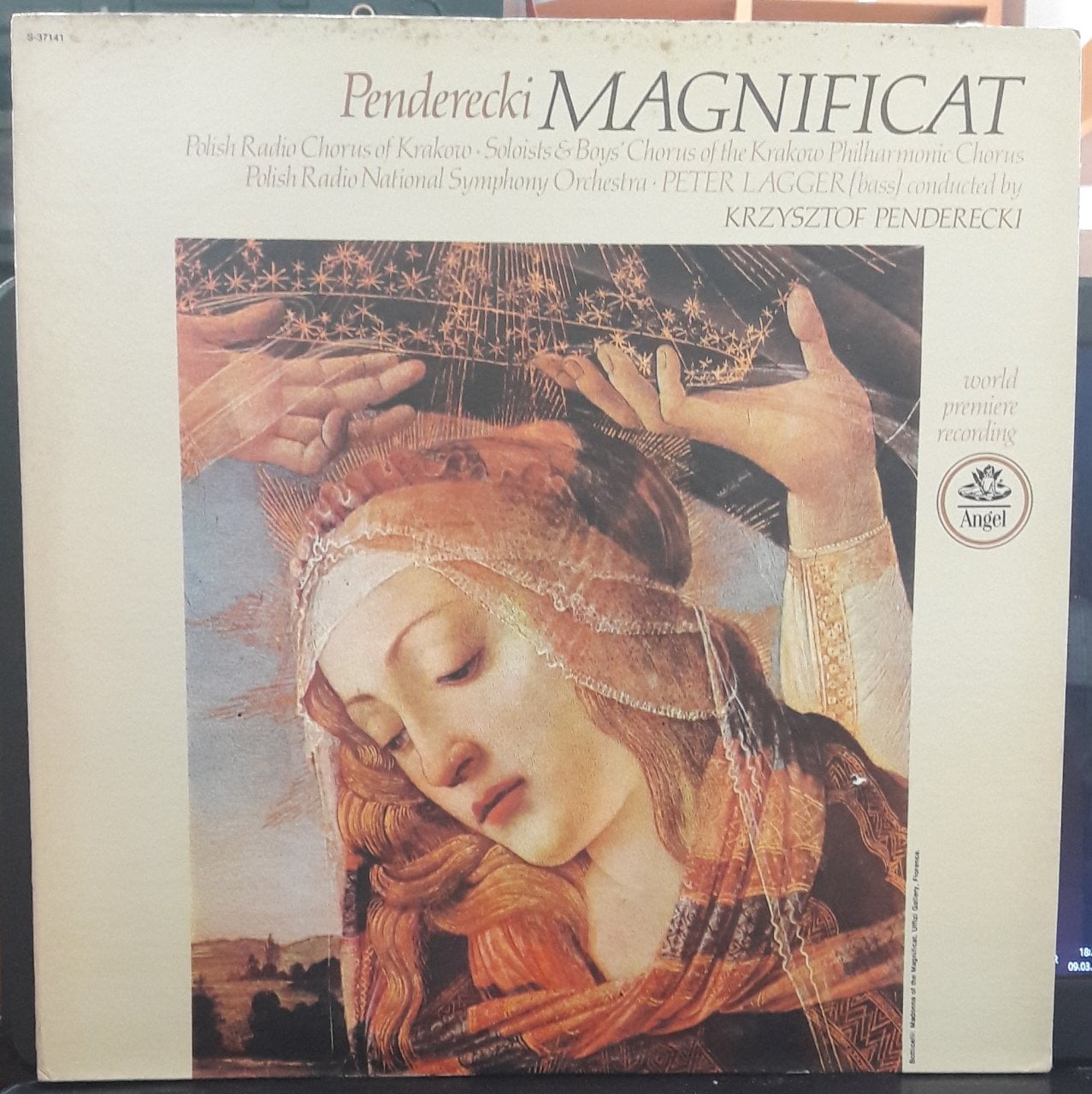 PENDERECKI: MAGNIFICAT, POLISH RADIO CHORUS OF KRAKOW, KRZYSTOF PENDERECKI (1975) - PLAK 2.EL