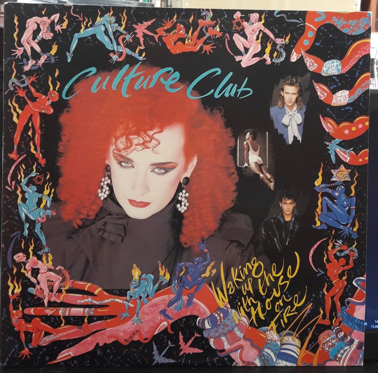 CULTURE CLUB - WAKING UP WITH THE HOUSE ON FIRE (1984) - PLAK 2.EL