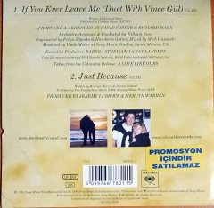 BARBRA STREISAND / VINCE GILL - IF YOU EVER LEAVE ME (1999) - CD SINGLE 2.EL