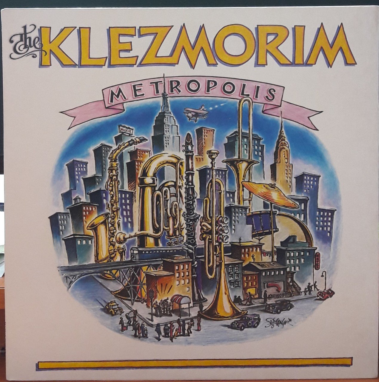 THE KLEZMORIM - METROPOLIS (1981) - PLAK 2.EL