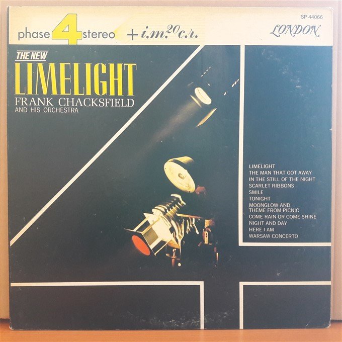 FRANK CHACKSFIELD AND HIS ORCHESTRA - THE NEW LIMELIGHT - PLAK 2.EL LONDON PHASE 4 STEREO