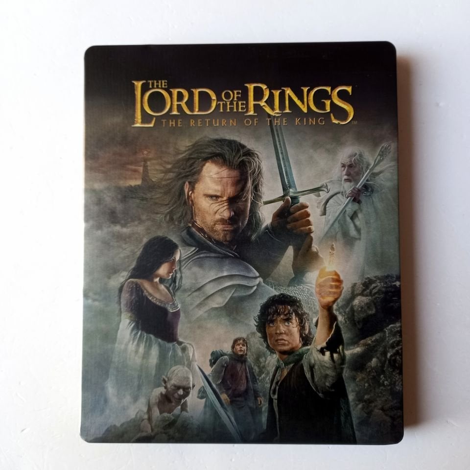 THE LORD OF THE RINGS: THE RETURN OF THE KING - ELIJAH WOOD, VIGGO MORTENSEN, IAN MCKELLEN - YÖN.: PETER JACKSON - 2BLU-RAY STEELBOOK METAL KUTU 2.EL