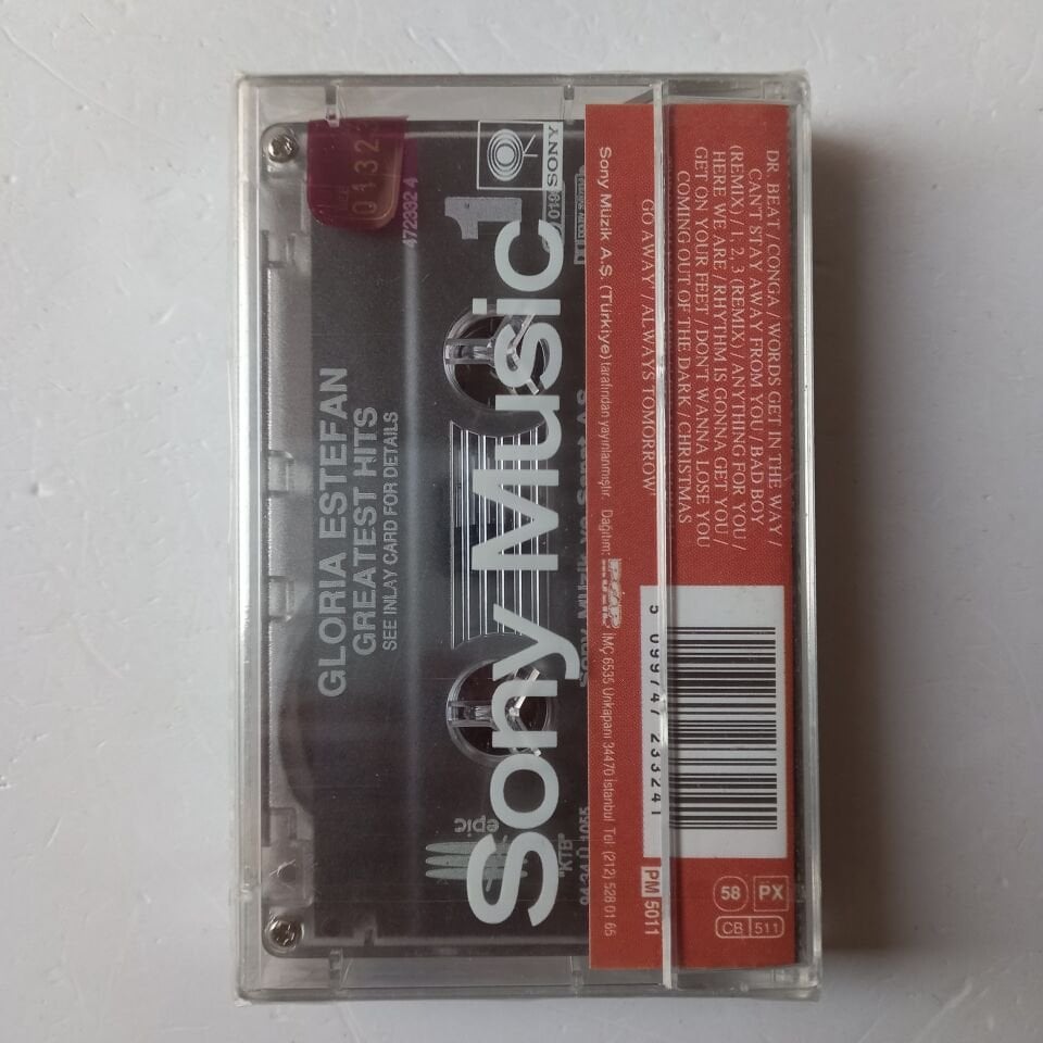 GLORIA ESTEFAN – GREATEST HITS (1994) -  AMBALAJINDA SIFIR KASET