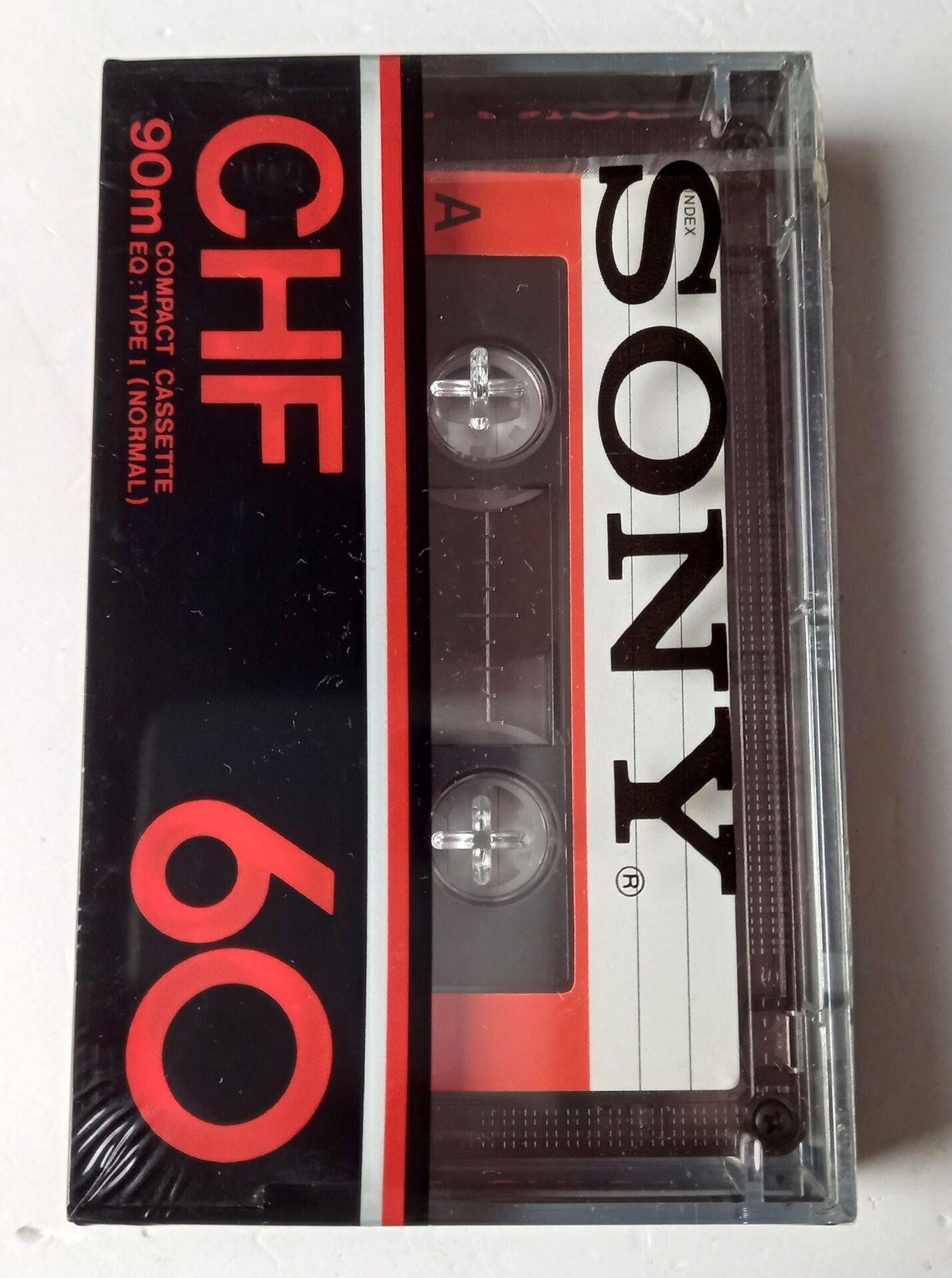 SONY CHF 60 / EQ: TYPE I (NORMAL) /MADE IN FRANCE - BOŞ KASET AMBALAJINDA SIFIR