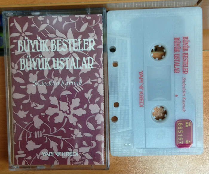 BÜYÜK BESTELER BÜYÜK USTALAR 6 KASET 2.EL
