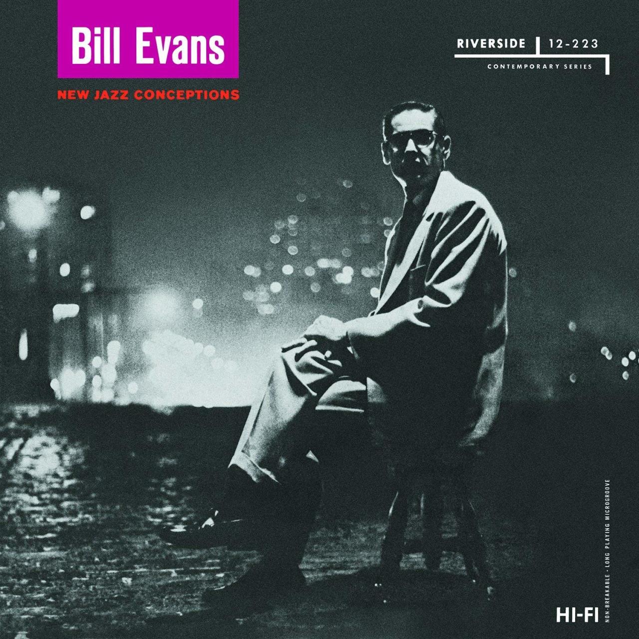 BILL EVANS - NEW JAZZ CONCEPTIONS (1956) - LP RIVERSIDE SIFIR PLAK