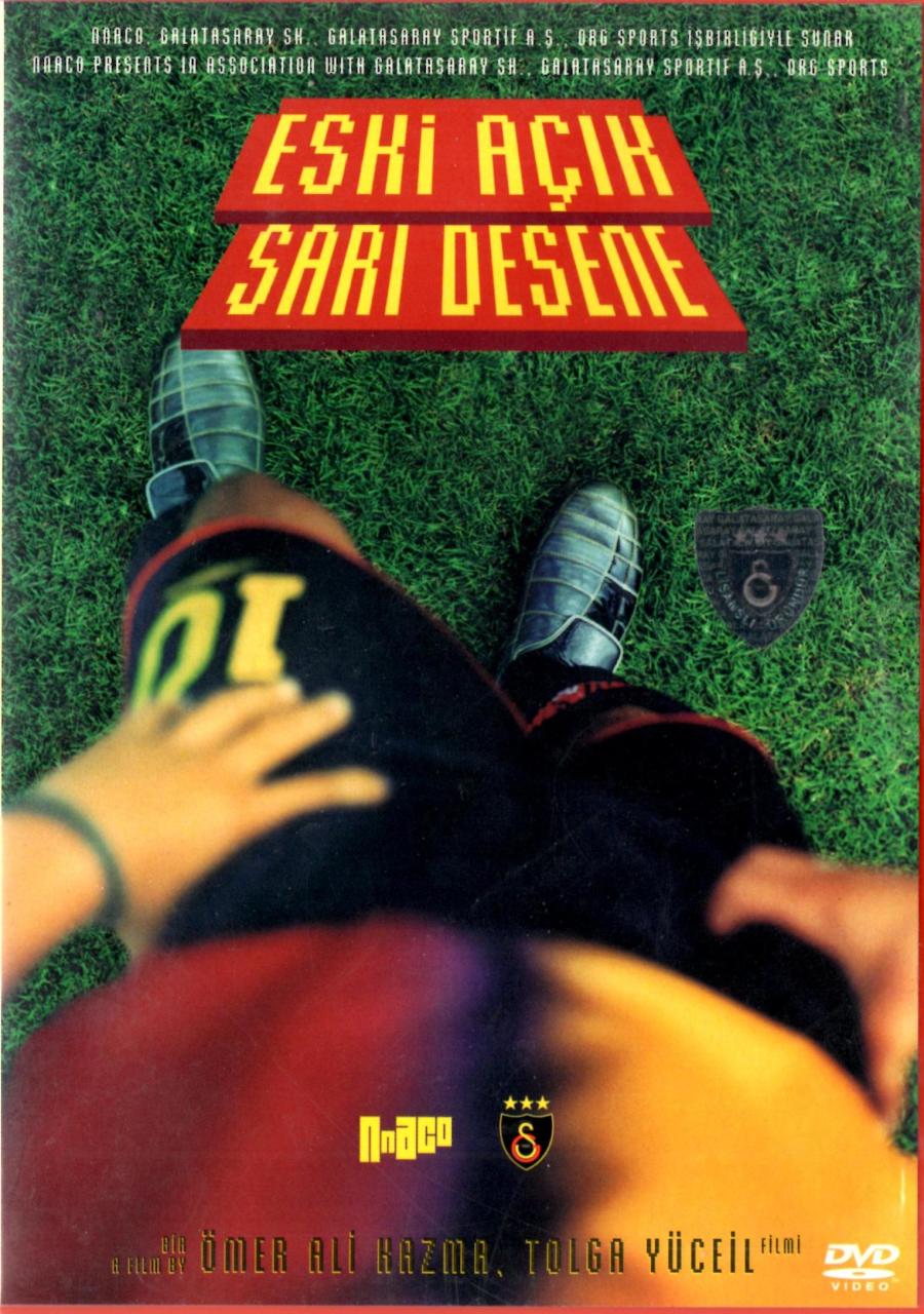 ESKİ AÇIK SARI DESENE - GALATASARAY - ÖMER ALİ KAZMA - DVD 2.EL