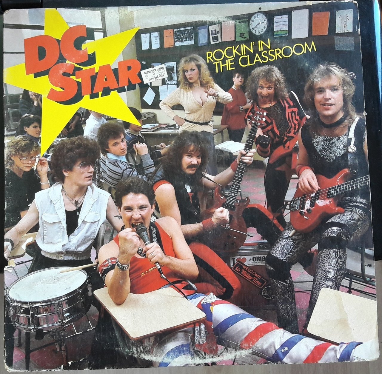 DC STAR - ROCKIN' IN THE CLASSROOM (1985) - 2.EL PLAK