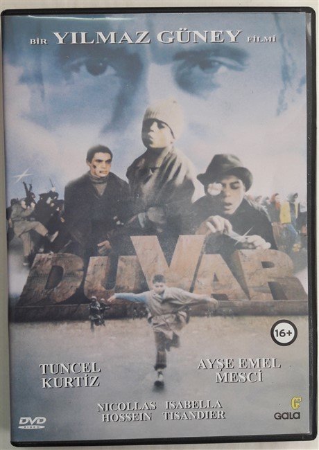DUVAR - TUNCEL KURTİZ - AYŞE EMEL MESCİ - YILMAZ GÜNEY - DVD 2.EL