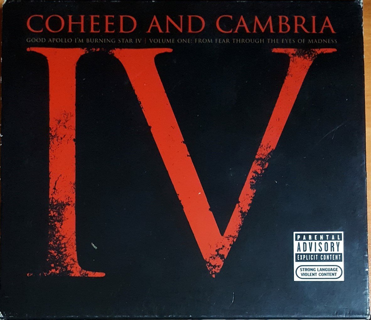 COHEED AND CAMBRIA - GOOD APOLLO I'M BURNING STAR IV / VOLUME ONE: FROM FEAR THROUGH THE EYES OF MADNESS (2005) CD 2.EL