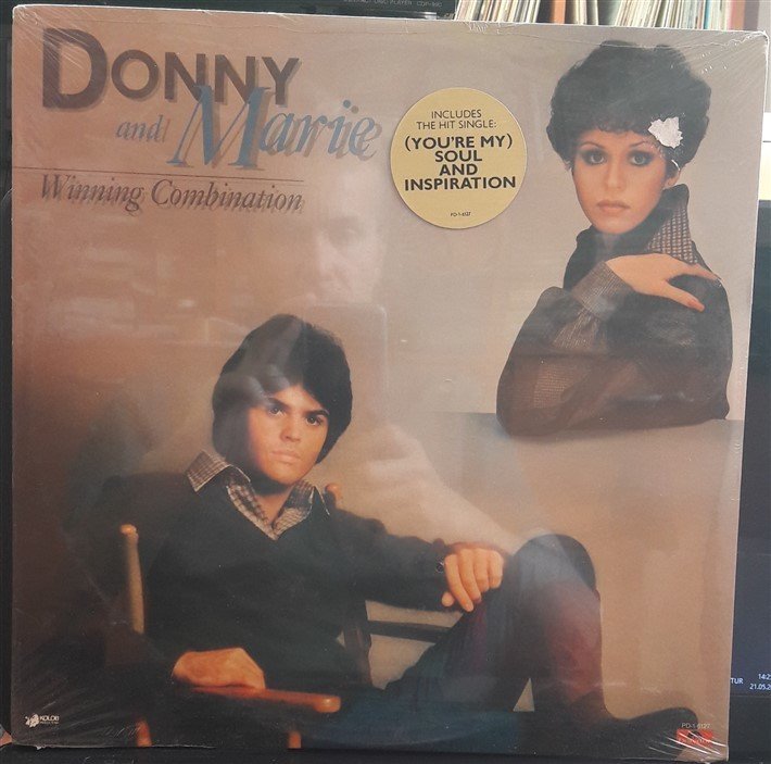 DONNY AND MARIE - WINNING COMBINATION (1977) - DÖNEM BASKISI SIFIR PLAK