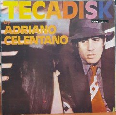 ADRIANO CELENTANO - TECADISK - PLAK 2.EL YERLİ BASKI