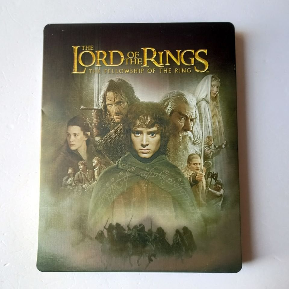 THE LORD OF THE RINGS: THE FELLOWSHIP OF THE RING - ELIJAH WOOD, VIGGO MORTENSEN, IAN MCKELLEN - YÖN.: PETER JACKSON - 2BLU-RAY STEELBOOK METAL KUTU 2.EL