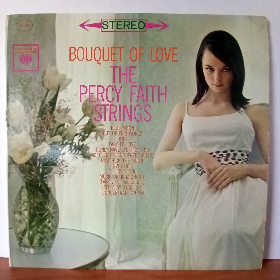 THE PERCY FAITH STRINGS – BOUQUET OF LOVE (1978) - LP 2.EL PLAK