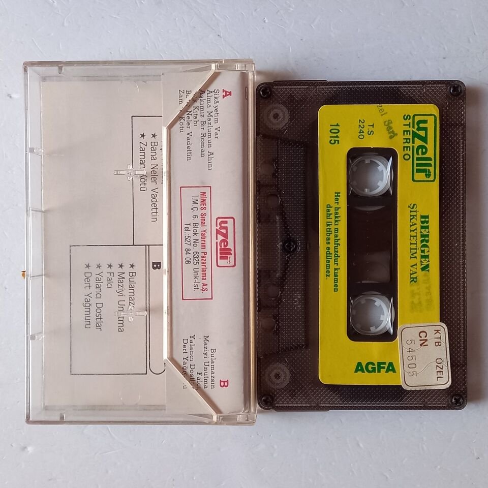 BERGEN - ŞİKAYETİM VAR - KASET 2.EL