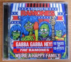A TRIBUTE TO RAMONES WE'RE HAPPY FAMILY CD 2.EL