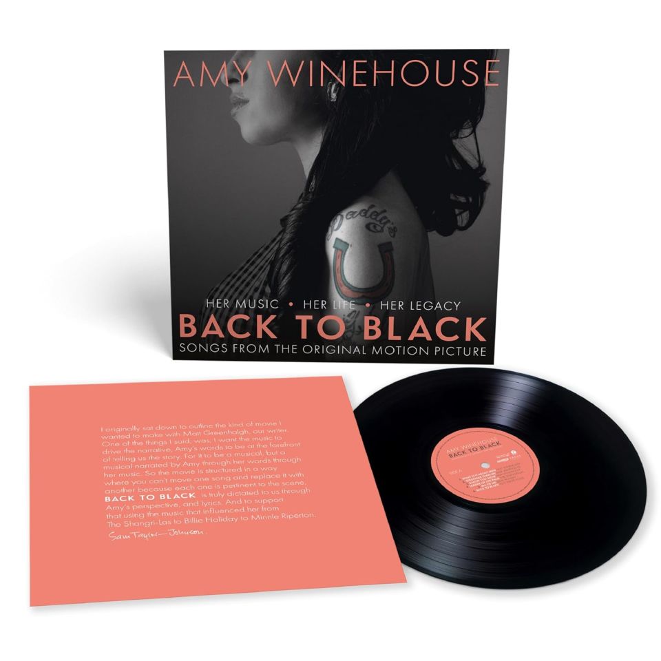AMY WINEHOUSE / VARIOUS – BACK TO BLACK (SONGS FROM THE ORIGINAL MOTION PICTURE) (2024) - LP SOUNDTRACK TEK PLAK EDİSYONU SIFIR PLAK
