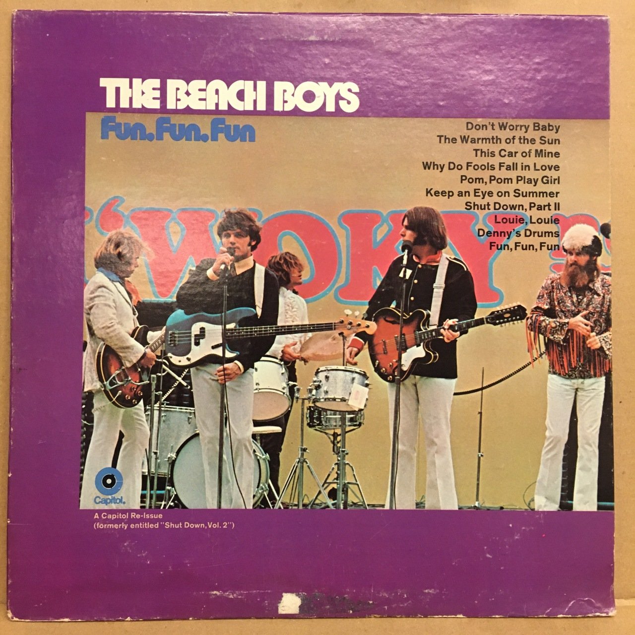 BEACH BOYS - FUN FUN FUN 2.EL PLAK