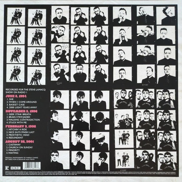 GREEN DAY -  BBC SESSIONS (2021) -  2LP MILKY CLEAR SIFIR PLAK