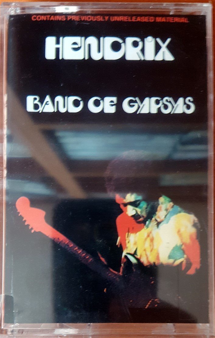 JIMI HENDRIX - BAND OF GYPSYS (1995) RAKS CASSETTE MADE IN TURKEY ''NEW''