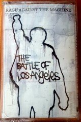 RAGE AGAINST THE MACHINE - BATTLE OF LOS ANGELES CASSETTE MADE IN TURKEY ''NEW''