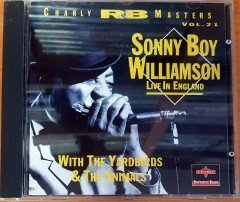 SONNY BOY WILLIAMSON - LIVE IN ENGLAND WITH THE YARDBIRDS & THE ANIMALS (1995) CHARYL RECORDS CD 2.EL