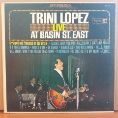 TRINI LOPEZ - LIVE AT BASIN ST.EAST - LP 2.EL PLAK