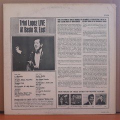 TRINI LOPEZ - LIVE AT BASIN ST.EAST - LP 2.EL PLAK