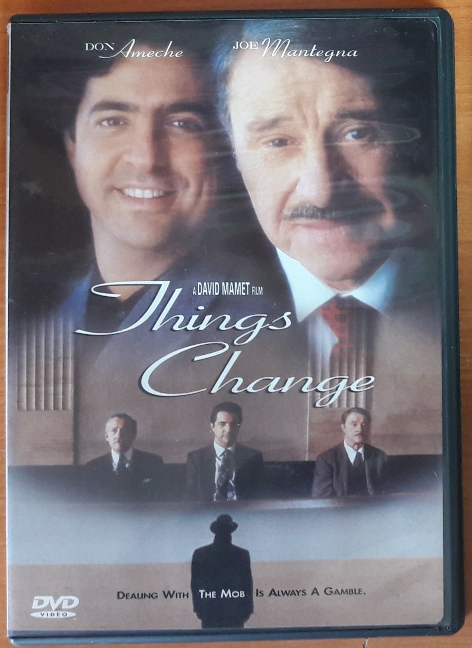 THINGS CHANGE - DAVID MAMET - DVD 2.EL 1. BÖLGE TR ALTYAZI YOKTUR