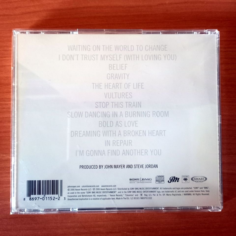 JOHN MAYER – CONTINUUM (2006) - CD 2.EL