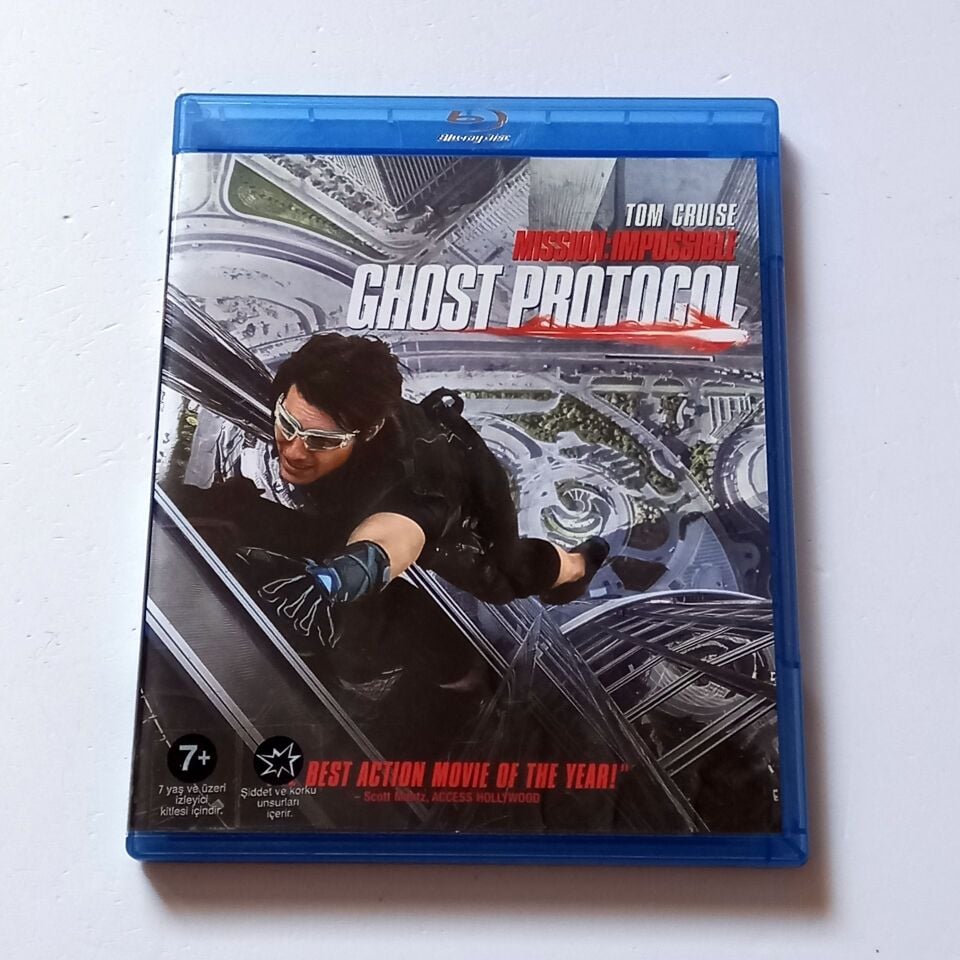 MISSION: IMPOSSIBLE GHOST PROTOCOL - TOM CRUISE, JEREMY RENNER, SIMON PEGG - YÖN.: BRAD BIRD - BLU-RAY  2.EL