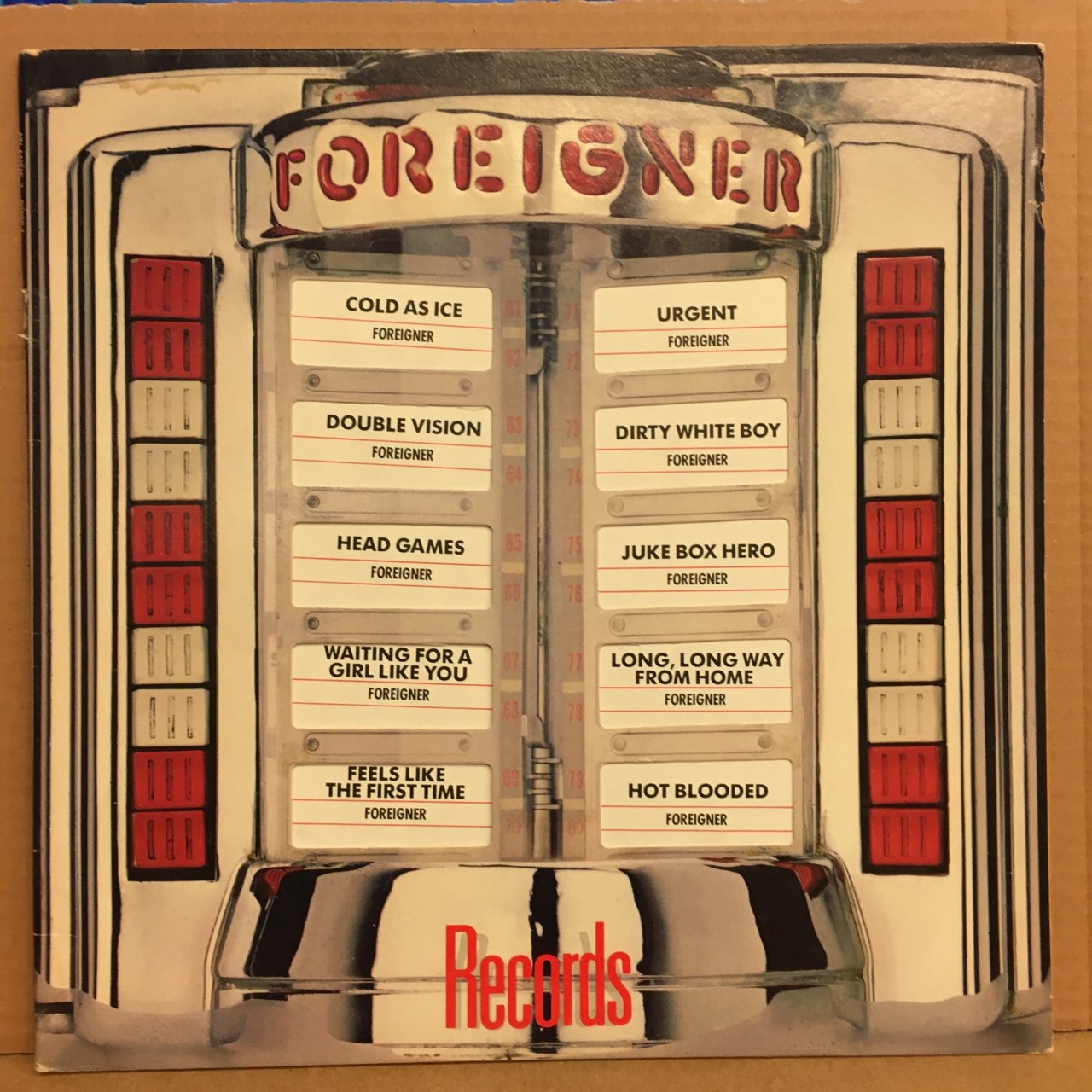 FOREIGNER - RECORDS 2.EL PLAK