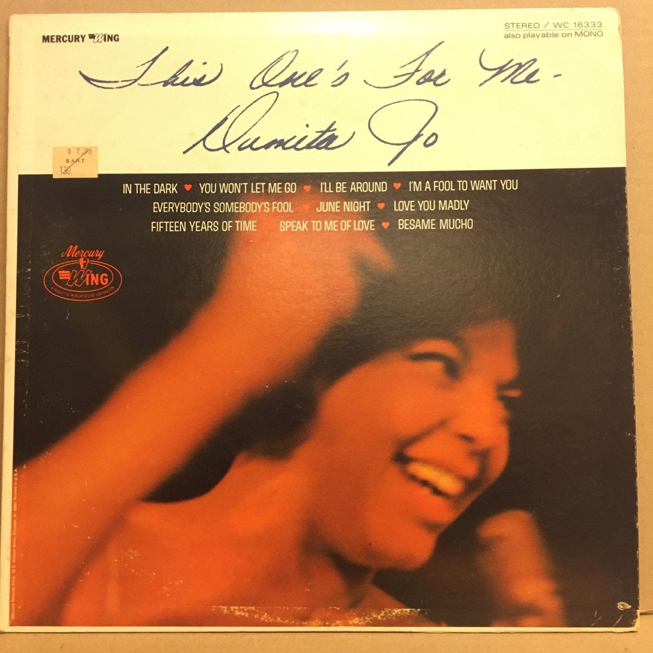DAMITA JO - THIS ONE'S FOR ME (1963) 2.EL PLAK