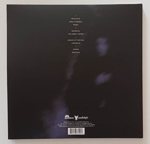 OPETH - MY ARMS YOUR HEARSE (1998) - 2xLP 2023 TRANSPARENT VIOLET COLOURED & HALF SPEED MASTERING EDITION SIFIR PLAK