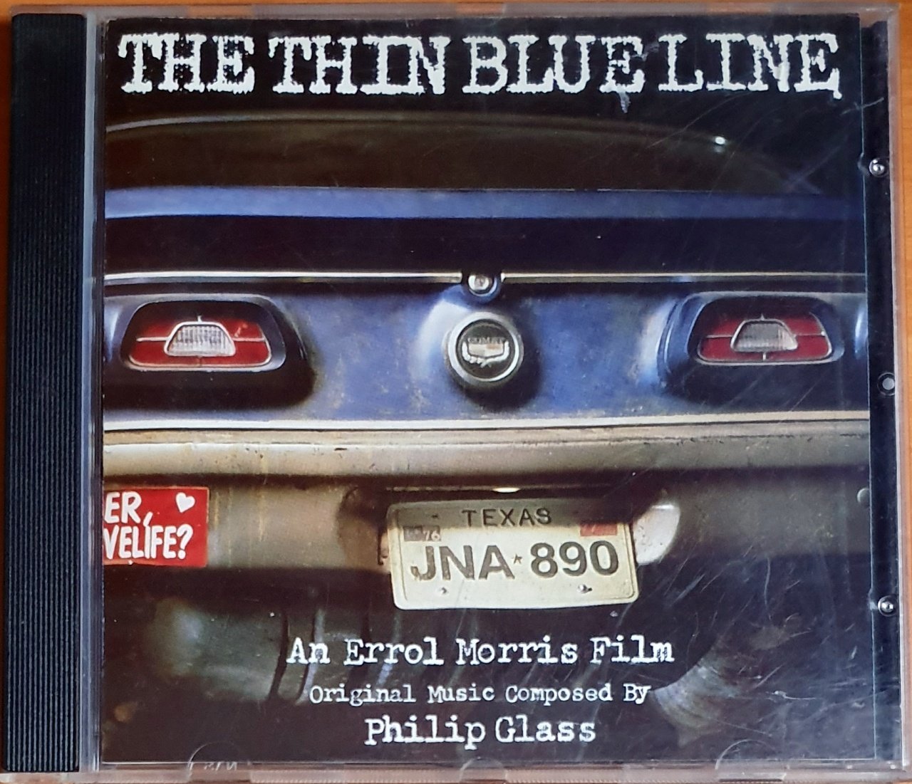 THE THIN BLUE LINE SOUNDTRACK / PHILIP GLASS (1989) - CD 2.EL