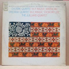DVORAK: QUARTET IN F MAJOR / SMETANA: QUARTET IN E MINOR / THE JUILLIARD QUARTET (1968) - LP 2.EL PLAK