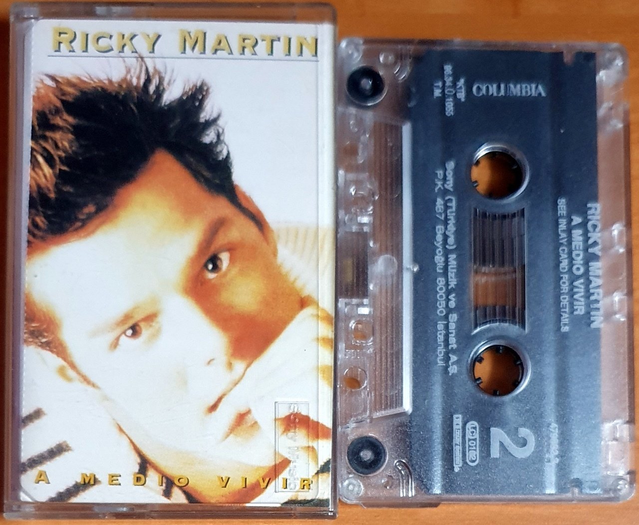 RICKY MARTIN - A MEDIO VIVIR (1996) - KASET 2.EL
